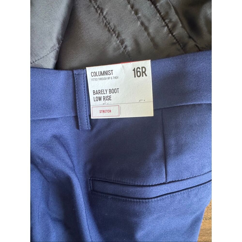 Express 16 R Low Rise Barely Boot Columnist Pant … - image 3